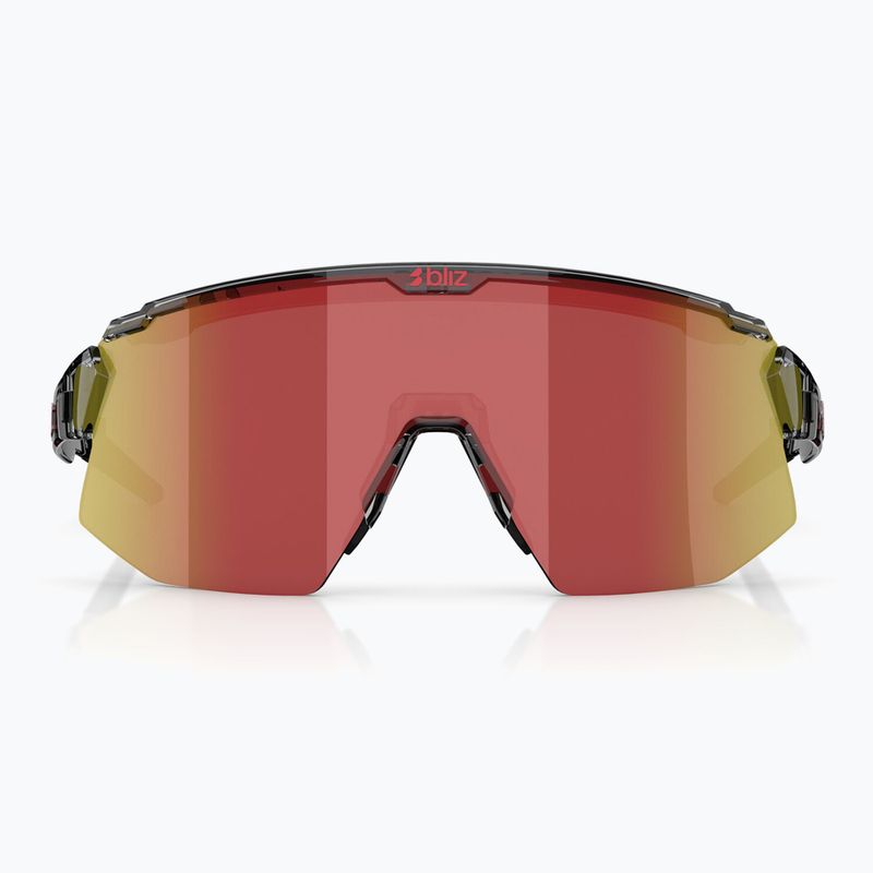 Occhiali da sole Bliz Breeze transparent dark grey/brown red multi 4