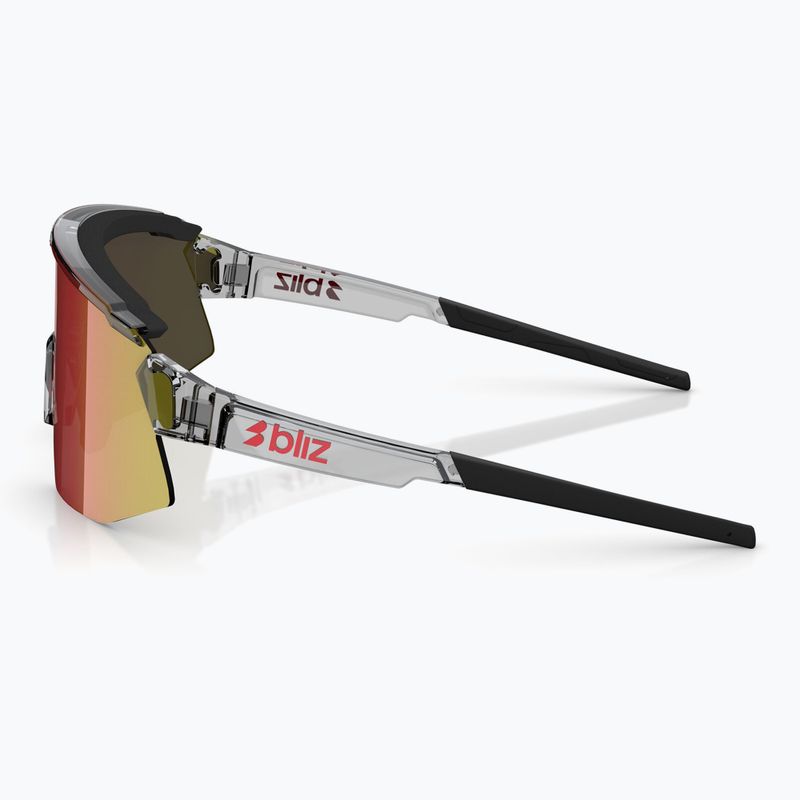 Occhiali da sole Bliz Breeze transparent dark grey/brown red multi 5