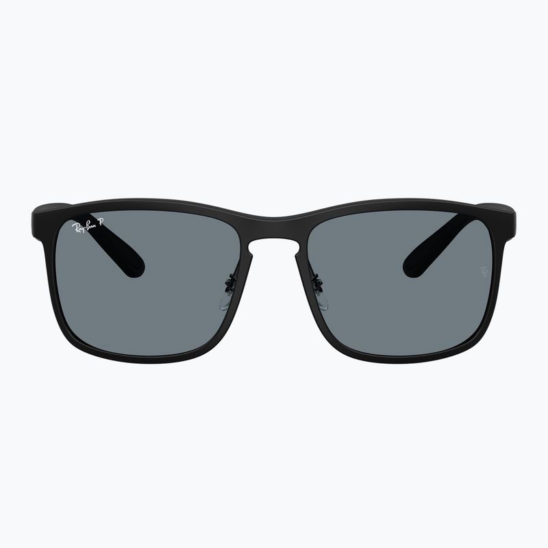 Occhiali da sole Ray-Ban Rb4264 Polarized+ Lenses matte matte black/blue polarized+ 2