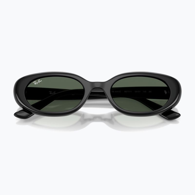 Occhiali da sole Ray-Ban RB4441D Bio-Based black/dark green 3