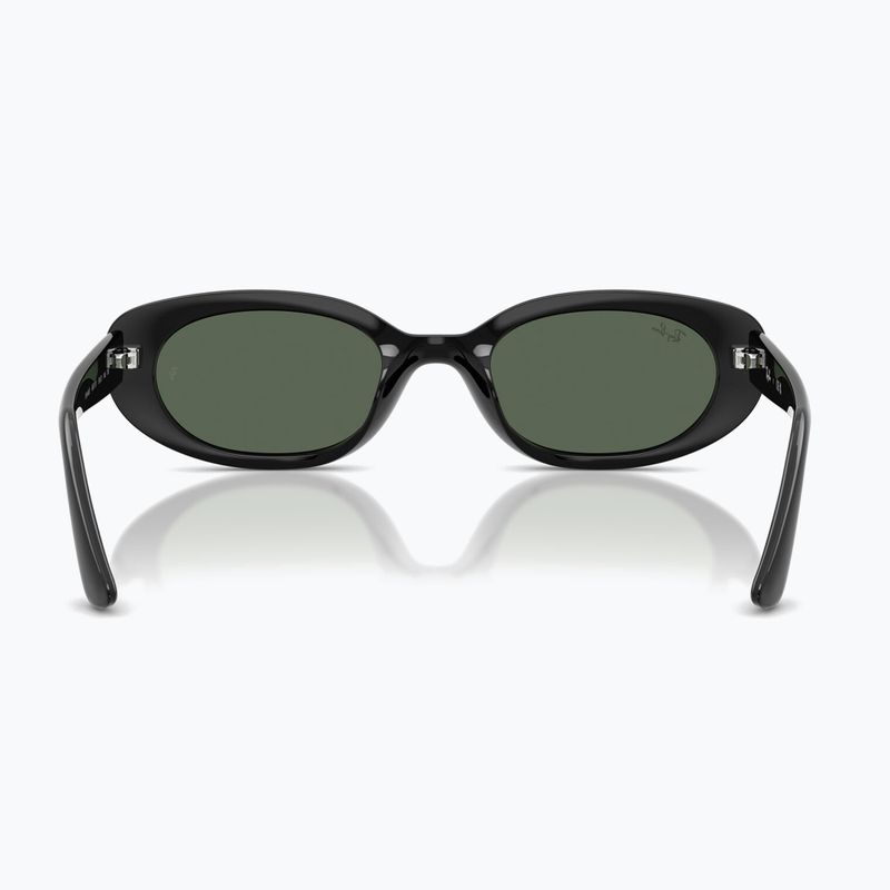 Occhiali da sole Ray-Ban RB4441D Bio-Based black/dark green 5