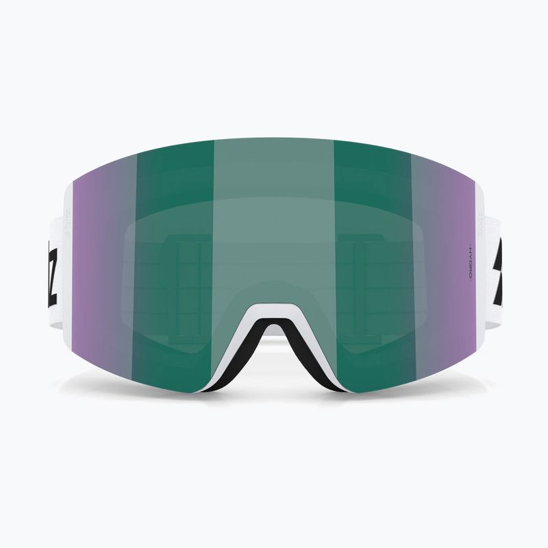 Maschera da sci Bliz G003 matte white/brown/green multi 2