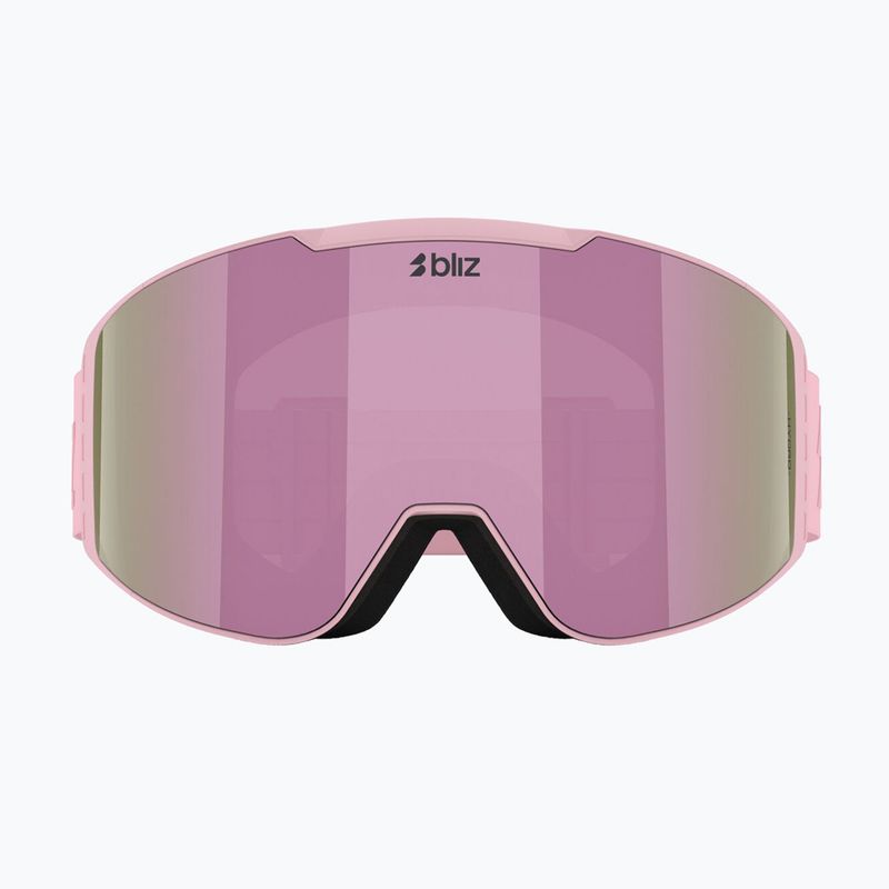 Maschera da sci Bliz G004 matte pink/brown/pink multi 2