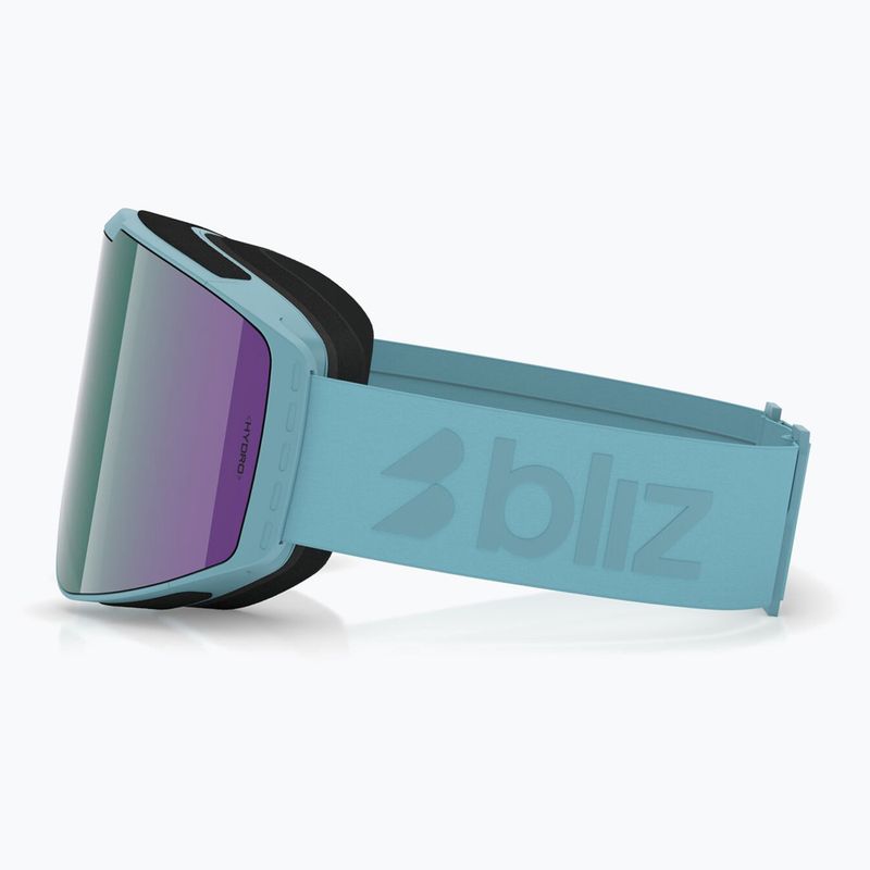 Maschera da sci Bliz G004 matte turquoise/brown/green multi 4