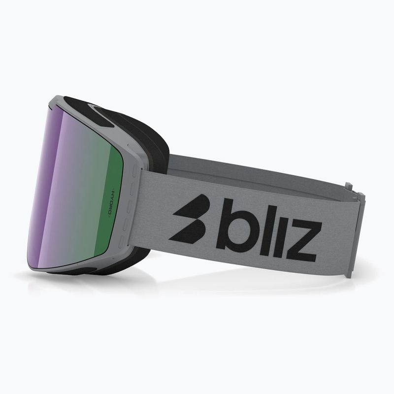 Maschera da sci Bliz G004 matte grey/brown/purple multi 4