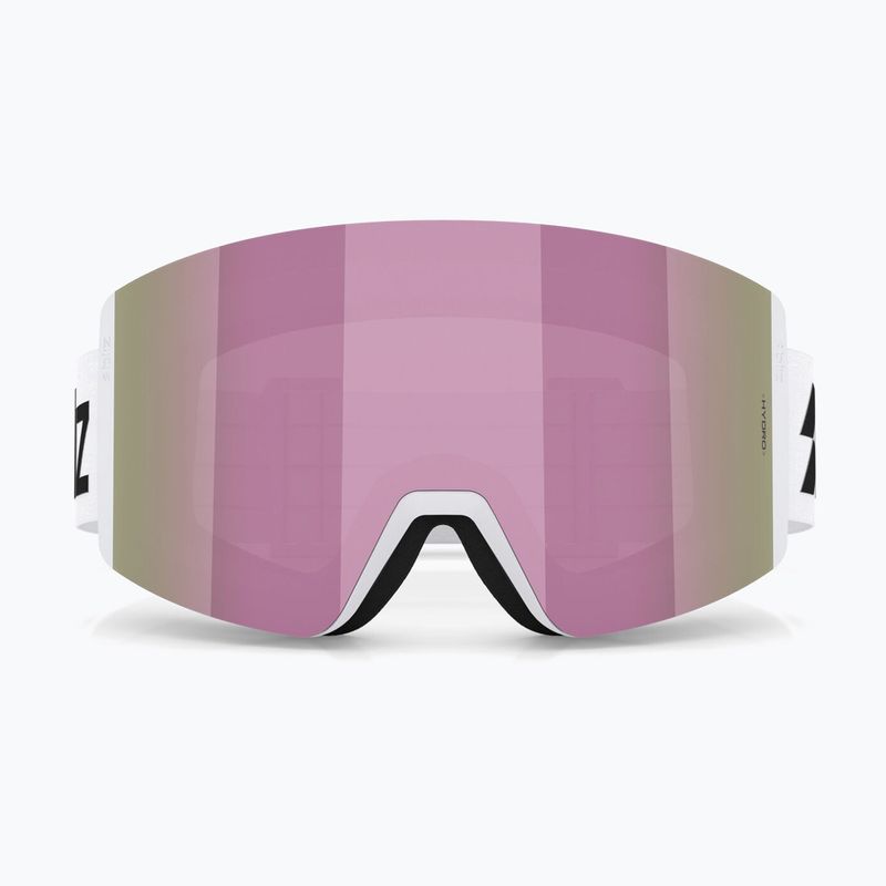 Maschera da sci Bliz G003S matte white/brown/pink multi 2