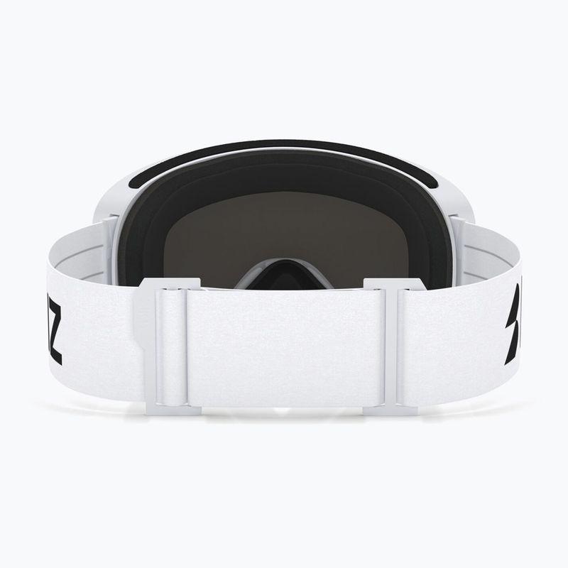 Maschera da sci Bliz Flow matte white/brown/blue multi 3