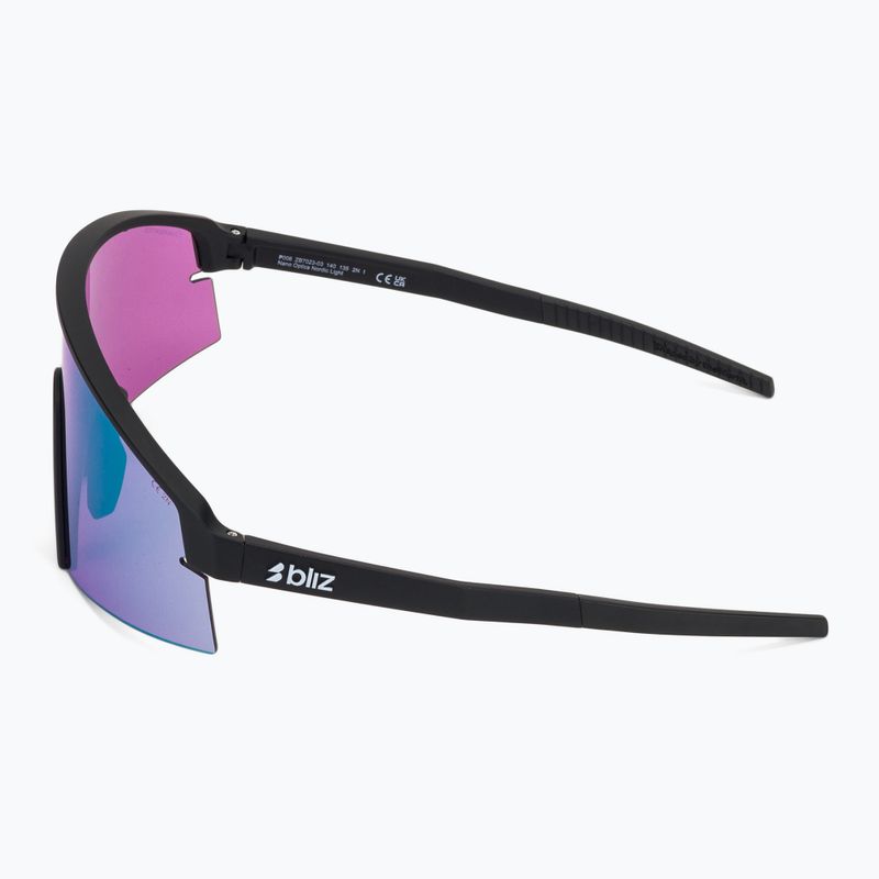 Occhiali da sole Bliz P006 matte black/nano optics violet blue multi 4