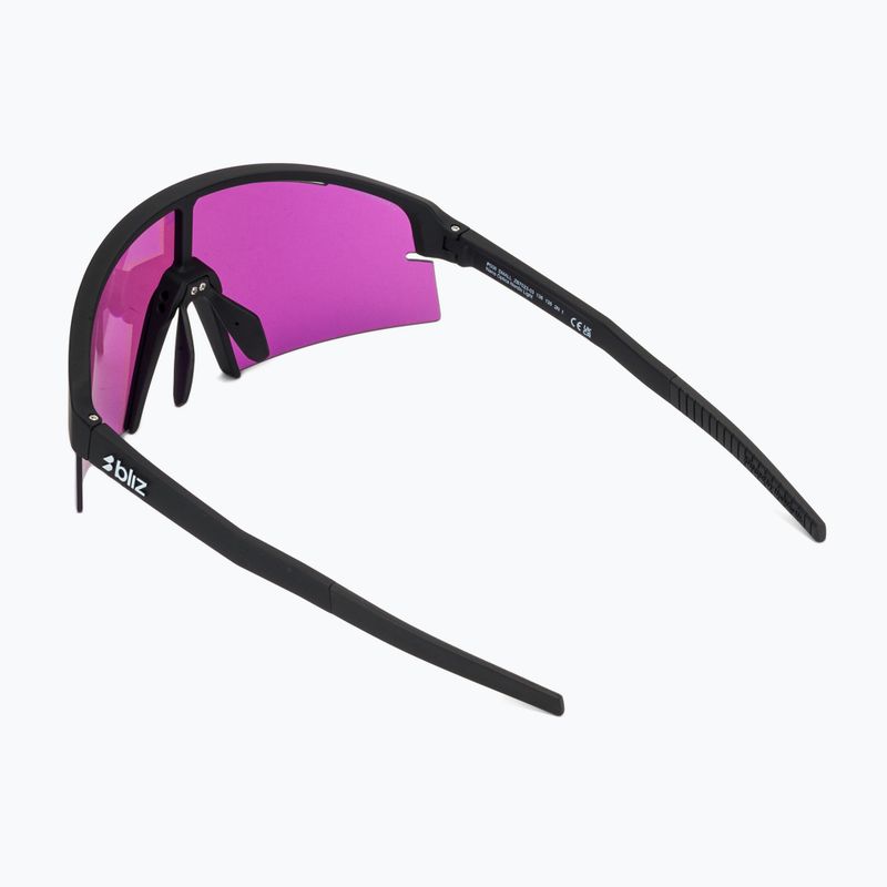 Occhiali da sole Bliz P006S matte black/nano optics violet blue multi 2