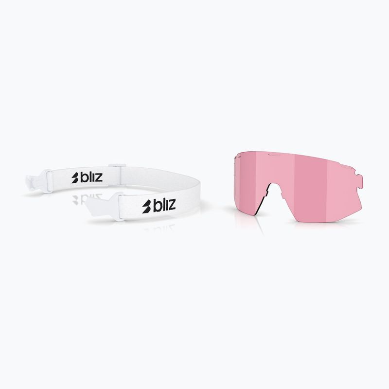 Occhiali da sole Bliz Breeze matte white/smoke blue multi/pink 6