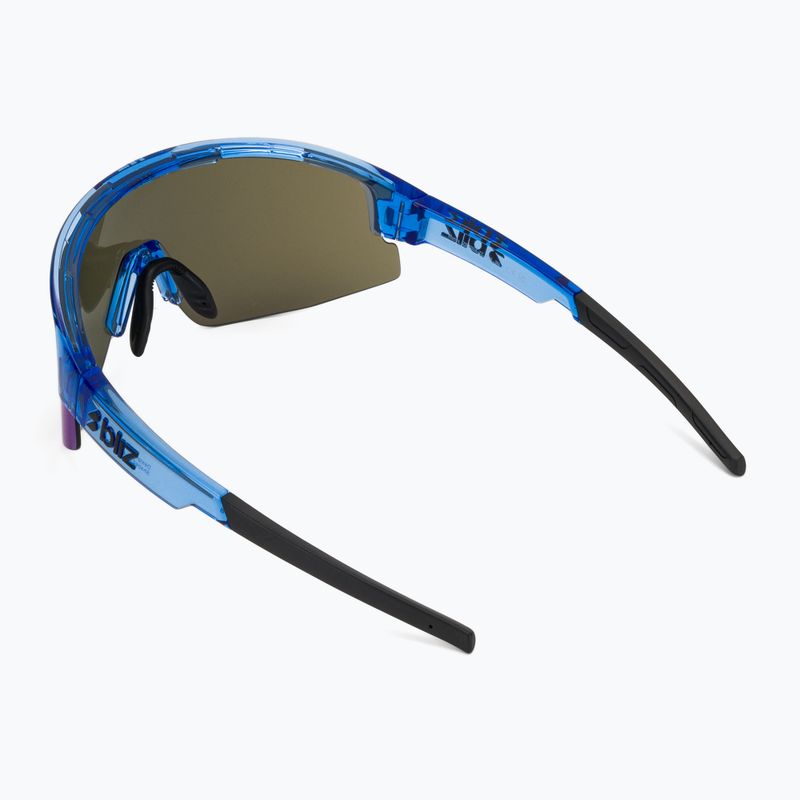 Occhiali da sole Bliz Matrix transparent blue/smoke blue multi 2
