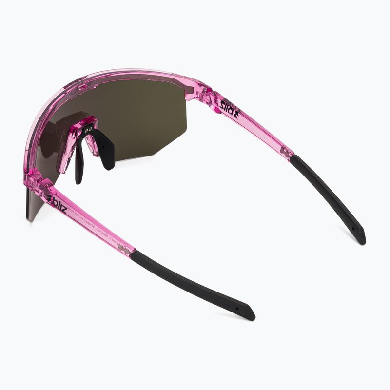 Occhiali da sole Bliz Hero Small transparent pink/brown rose multi 2