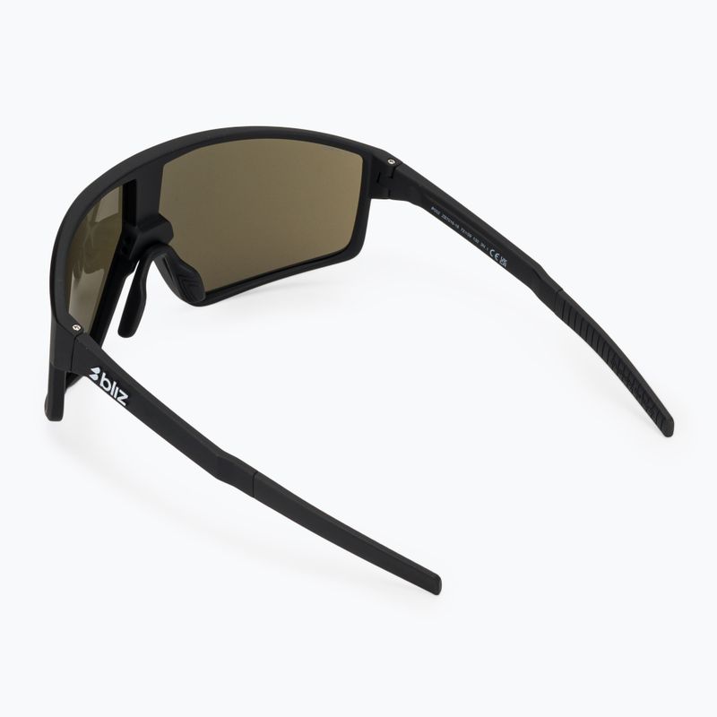 Occhiali da sole Bliz P002 matte black/smoke blue multi 2