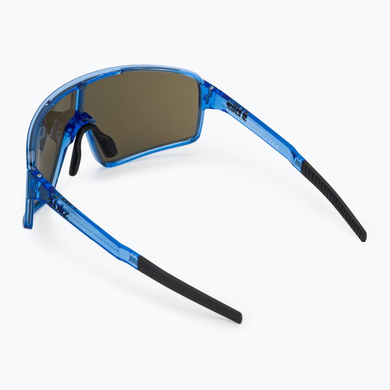Occhiali da sole Bliz P001S transparent blue/smoke blue multi 2
