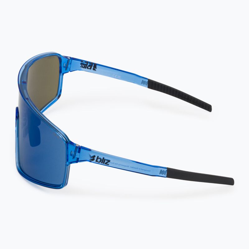 Occhiali da sole Bliz P001 transparent blue/smoke blue multi 4