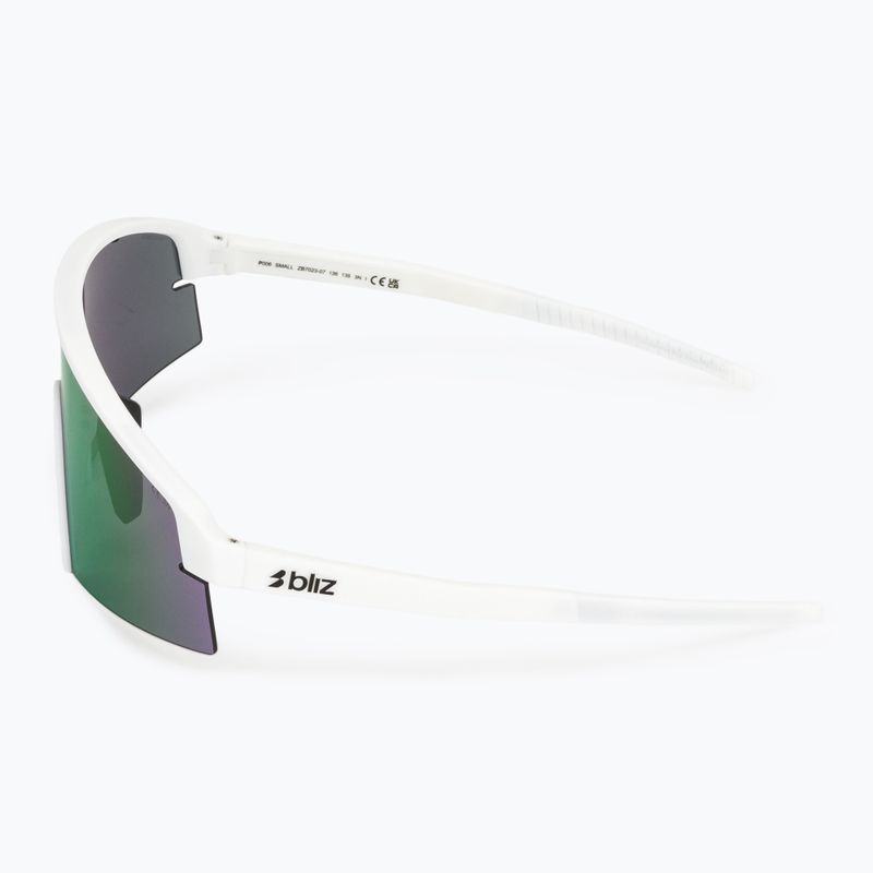 Occhiali da sole Bliz P006S matte white/smoke purple mirror 4