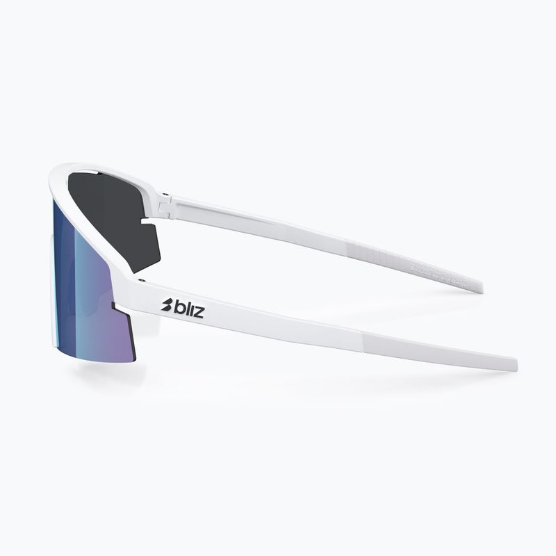 Occhiali da sole Bliz P006S matte white/smoke purple mirror 4