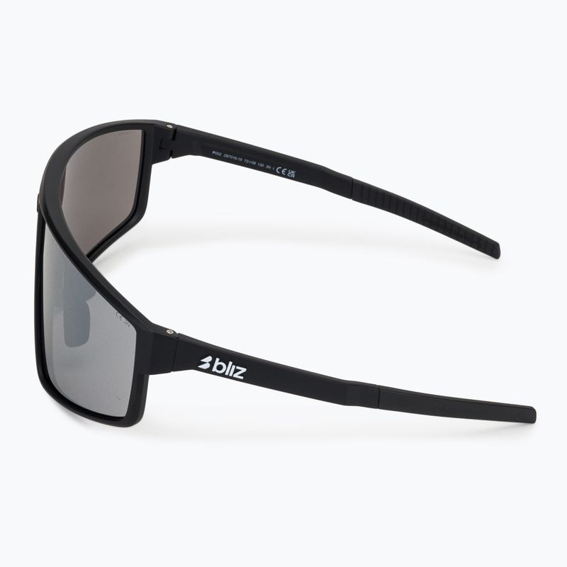 Occhiali da sole Bliz P002 matte black/smoke silver mirror 4