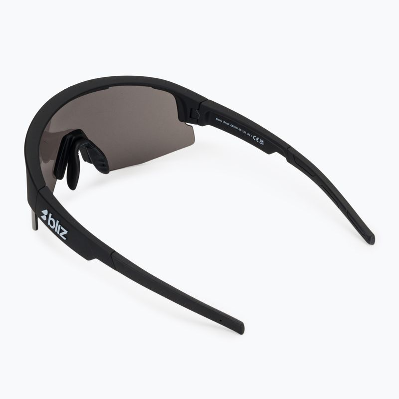 Occhiali da sole Bliz Matrix Small matte black/smoke silver mirror 2