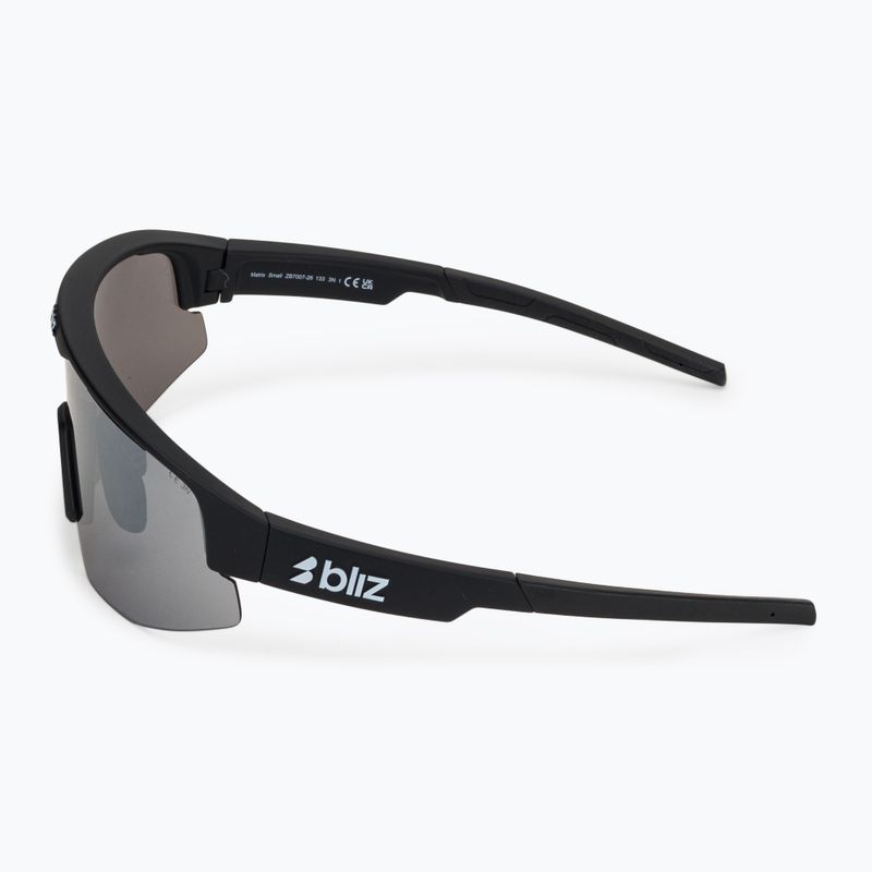 Occhiali da sole Bliz Matrix Small matte black/smoke silver mirror 4