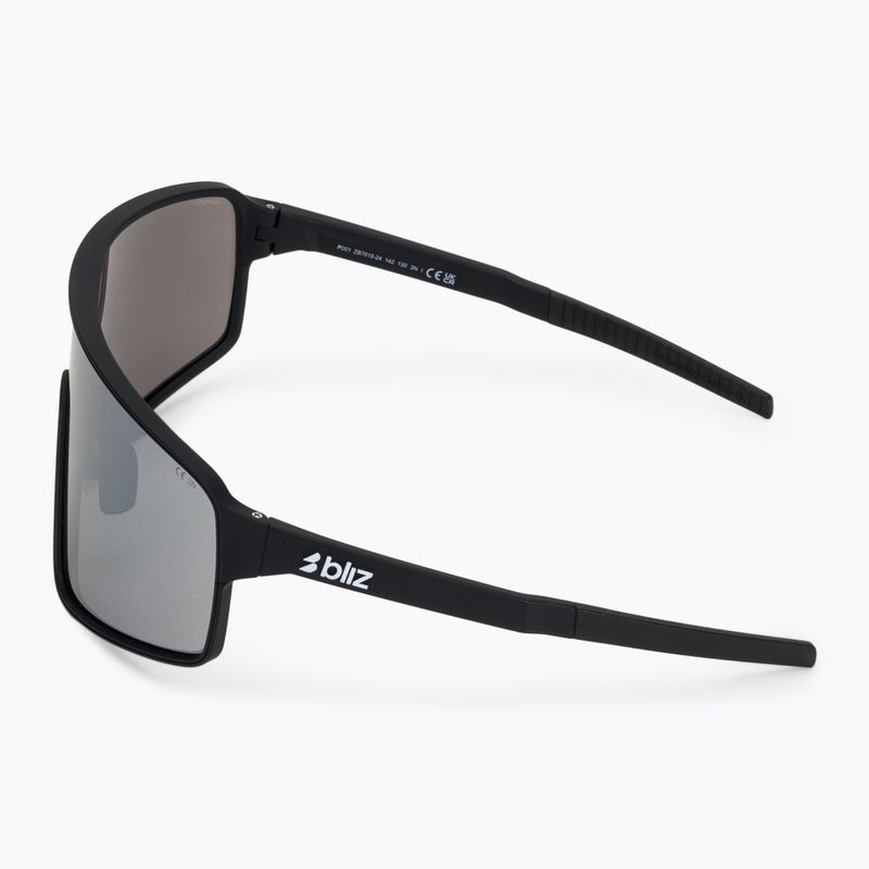Occhiali da sole Bliz P001 matte black/smoke silver mirror 4