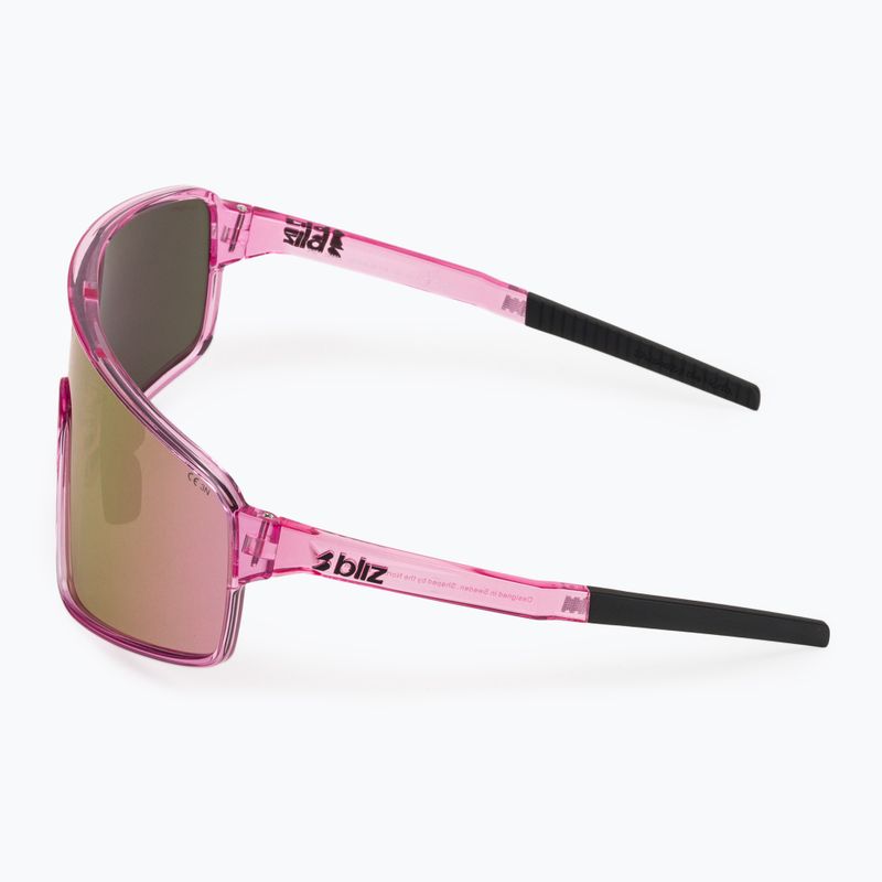 Occhiali da sole Bliz P001S transparent pink/brown rose multi 4