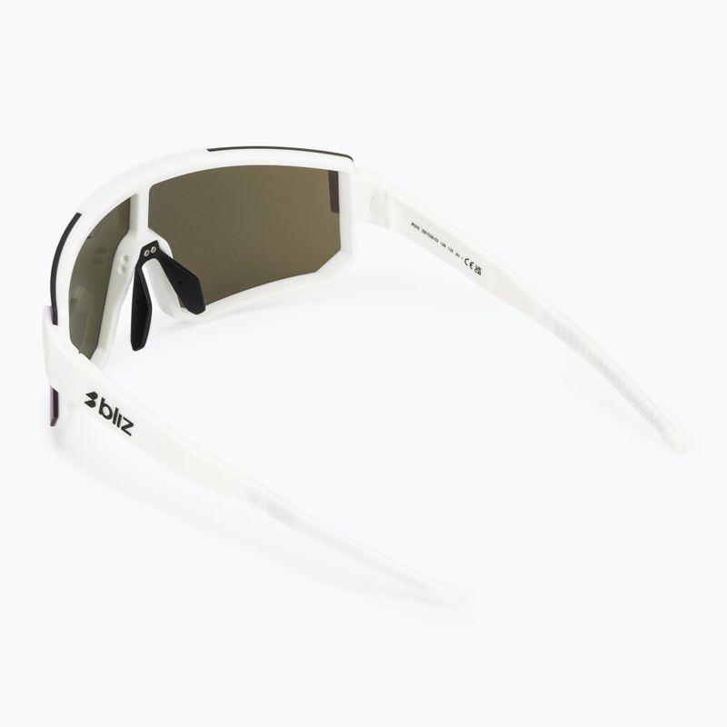 Occhiali da sole Bliz P005 matte white/smoke blue multi 2