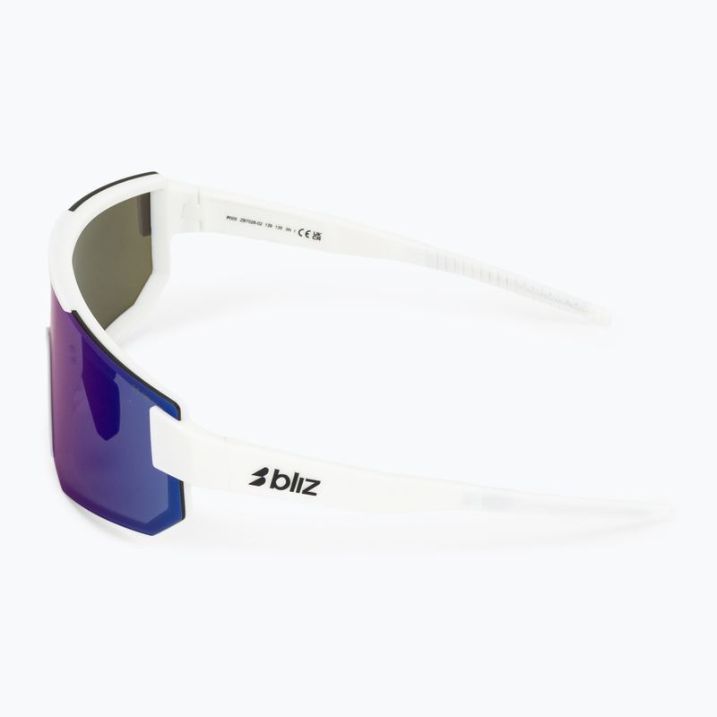 Occhiali da sole Bliz P005 matte white/smoke blue multi 4