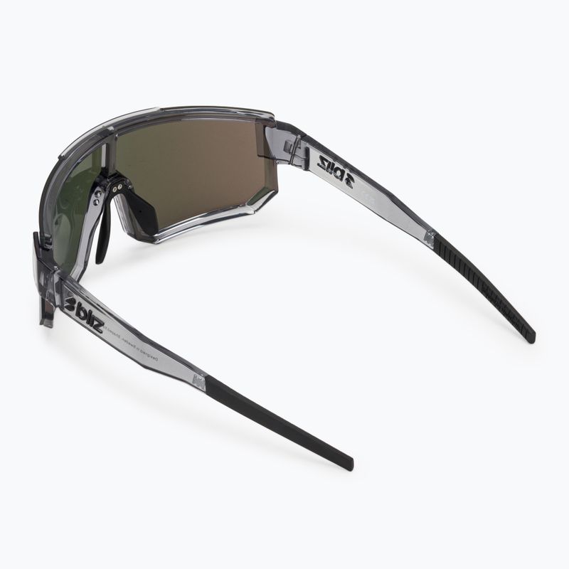 Occhiali da sole Bliz P005 crystal black/green green multi 2