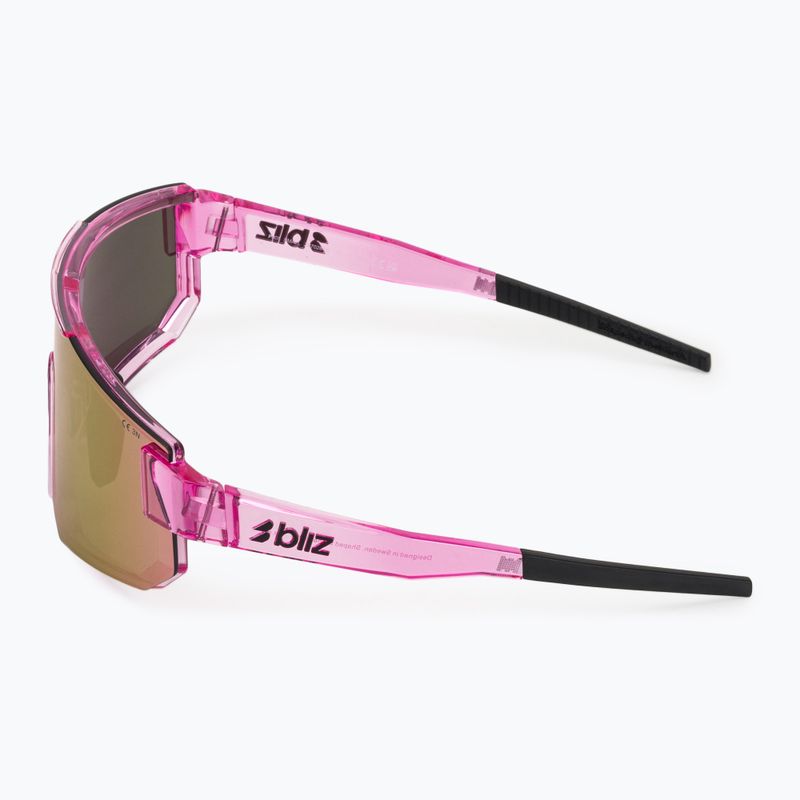 Occhiali da sole Bliz P005S transparent pink/brown rose multi 4