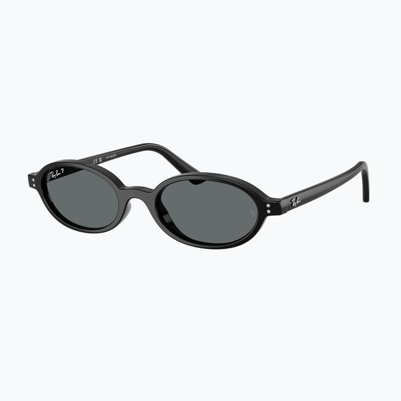 Occhiali da sole Ray-Ban Khal Bio-Based black/dark grey 4