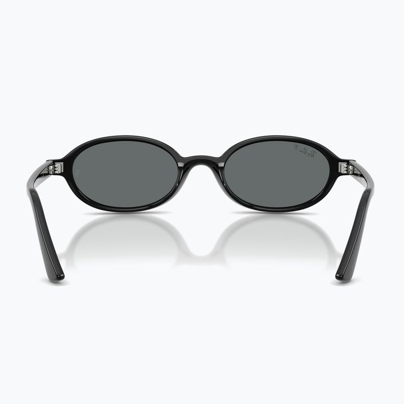 Occhiali da sole Ray-Ban Khal Bio-Based black/dark grey 5