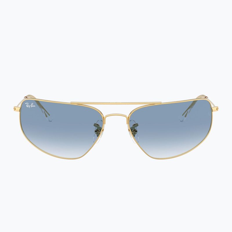 Occhiali da sole Ray-Ban RB3780 arista gold/transparent blue gradient 2
