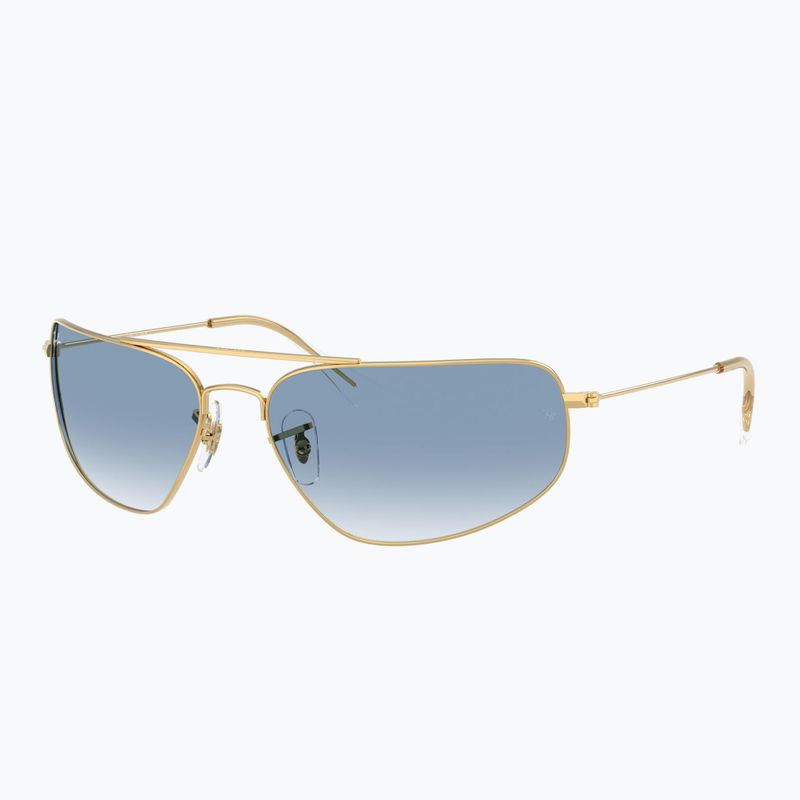 Occhiali da sole Ray-Ban RB3780 arista gold/transparent blue gradient 3