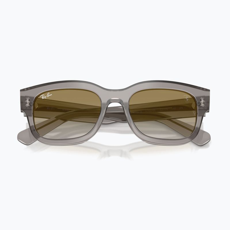 Occhiali da sole Ray-Ban RB2228M Scuderia transparent grey/brown mirror gold 3
