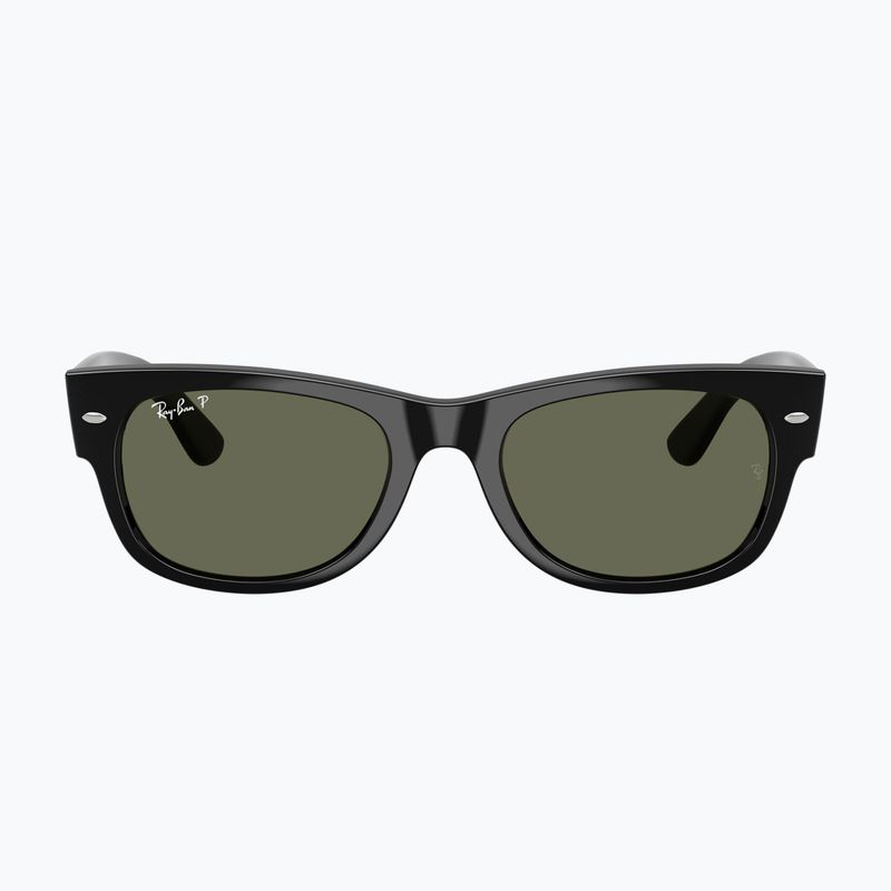 Occhiali da sole Ray-Ban Mega Wayfarer II black/green 2
