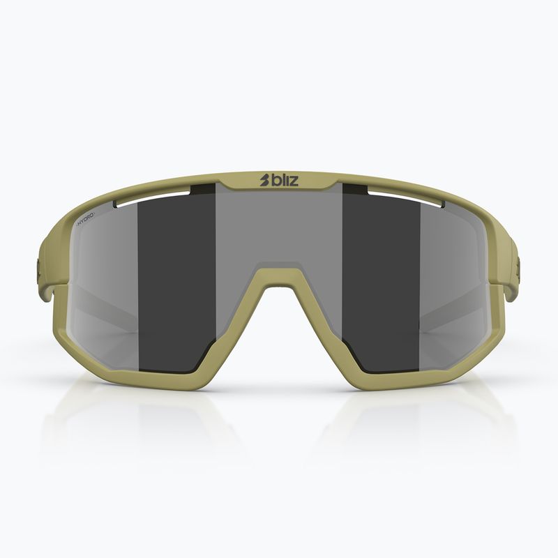 Occhiali da sole Bliz Fusion matte amber green/smoke silver mirror 2