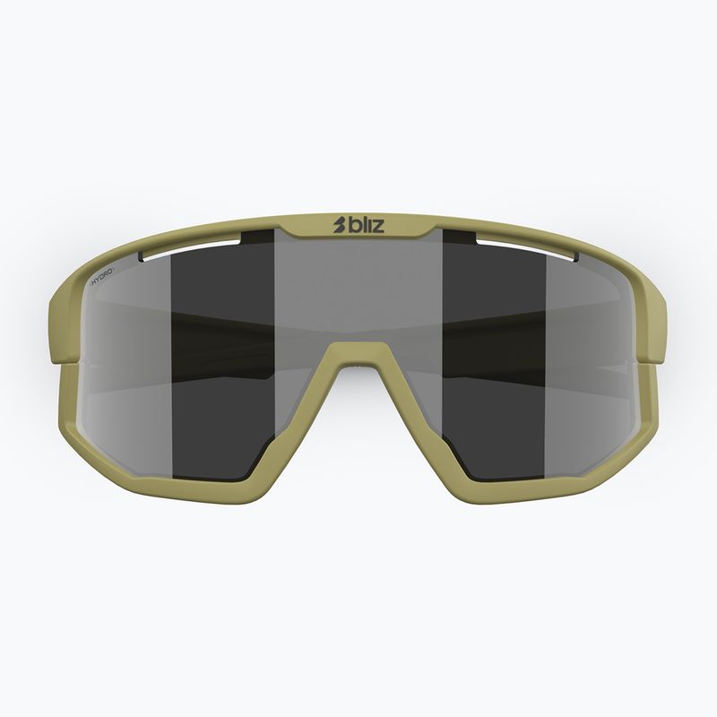 Occhiali da sole Bliz Fusion matte amber green/smoke silver mirror 3