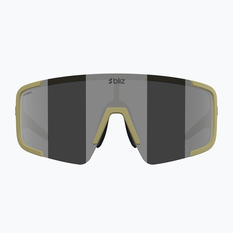 Occhiali da sole Bliz P003 matte amber green/smoke silver mirror 2