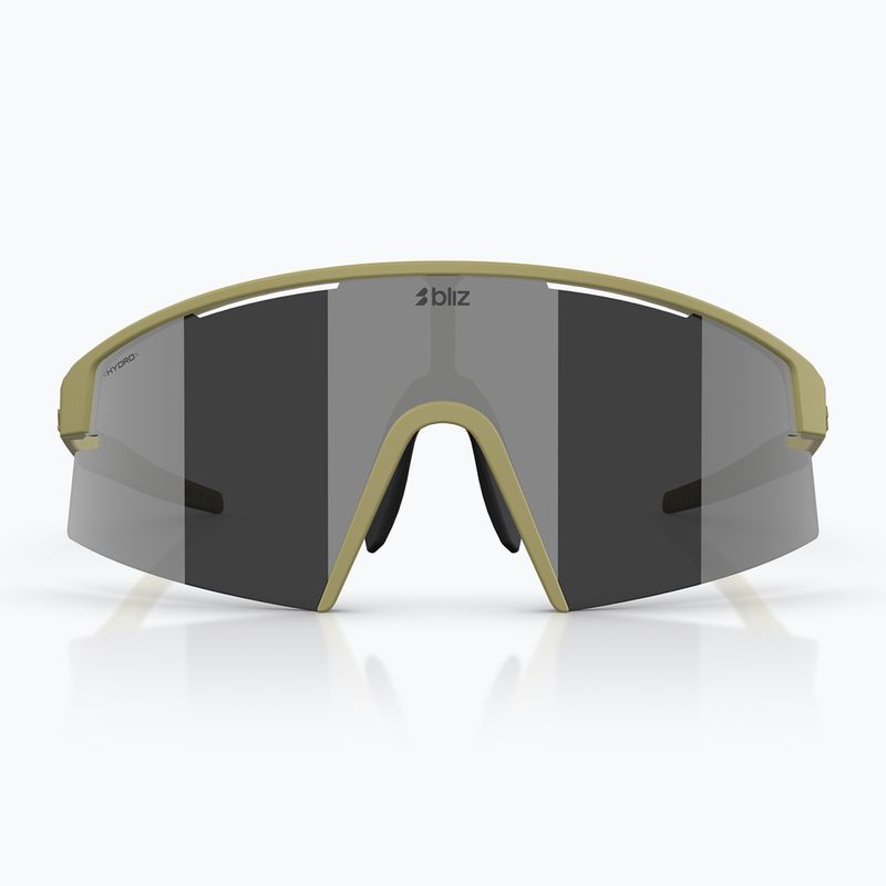 Occhiali da sole Bliz P006 matte amber green/smoke silver mirror 2