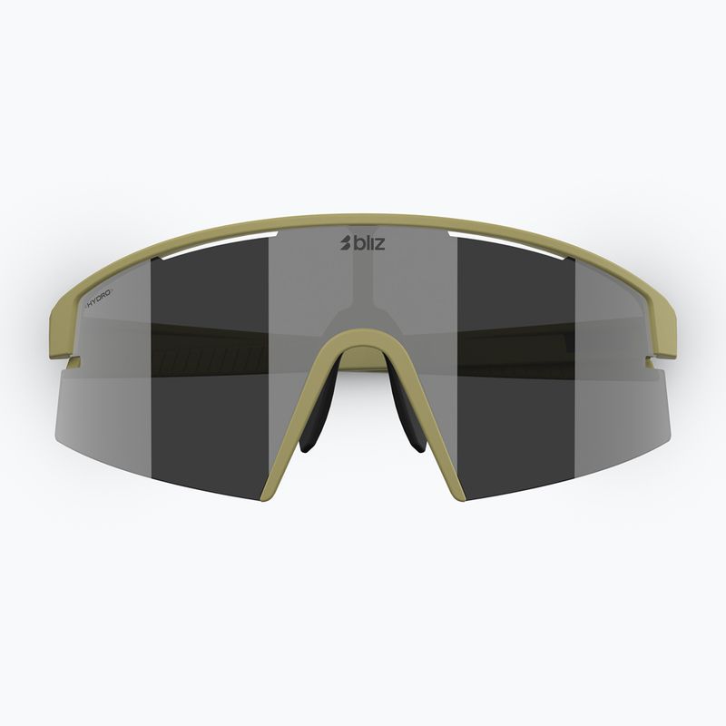 Occhiali da sole Bliz P006 matte amber green/smoke silver mirror 3