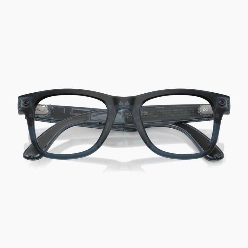 Occhiali con telecamera Ray-Ban Meta Wayfarer tp.mt.ocean/trs grey 6