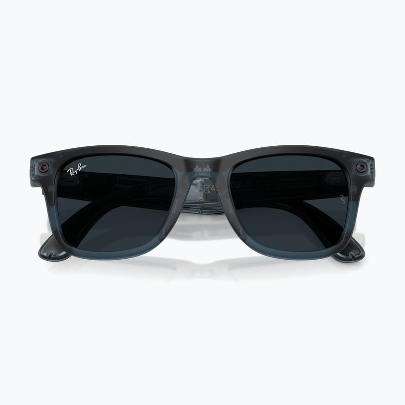 Occhiali con telecamera Ray-Ban Meta Wayfarer tp.mt.ocean/trs grey 9