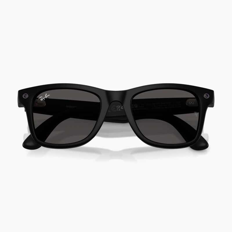 Occhiali con telecamera Ray-Ban Meta Wayfarer matte black/grey 5