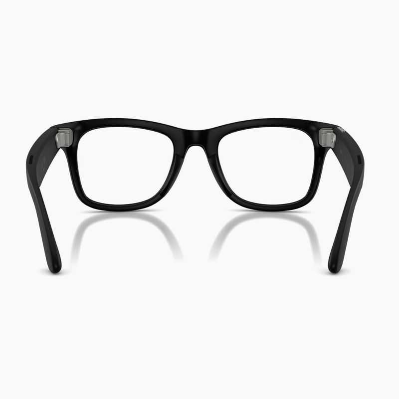 Occhiali con telecamera Ray-Ban Meta Wayfarer matte back/clear 3