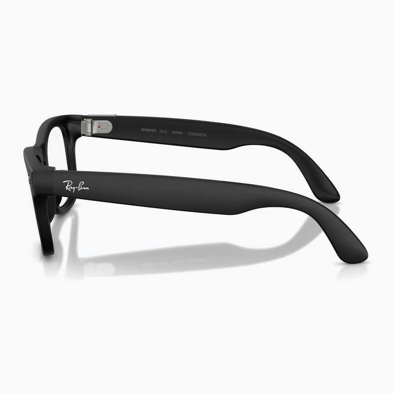 Occhiali con telecamera Ray-Ban Meta Wayfarer matte back/clear 5