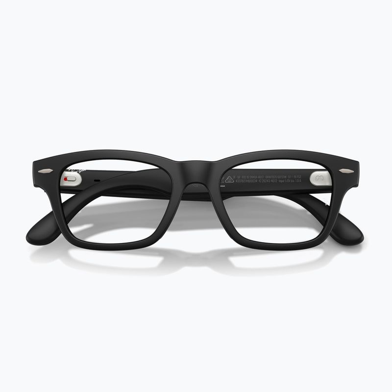 Occhiali con telecamera Ray-Ban Meta Burbank matte black/trs g.green 4