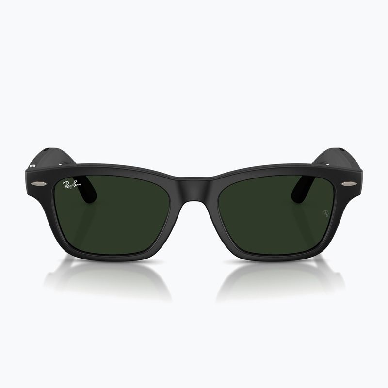 Occhiali con telecamera Ray-Ban Meta Burbank matte black/trs g.green 7
