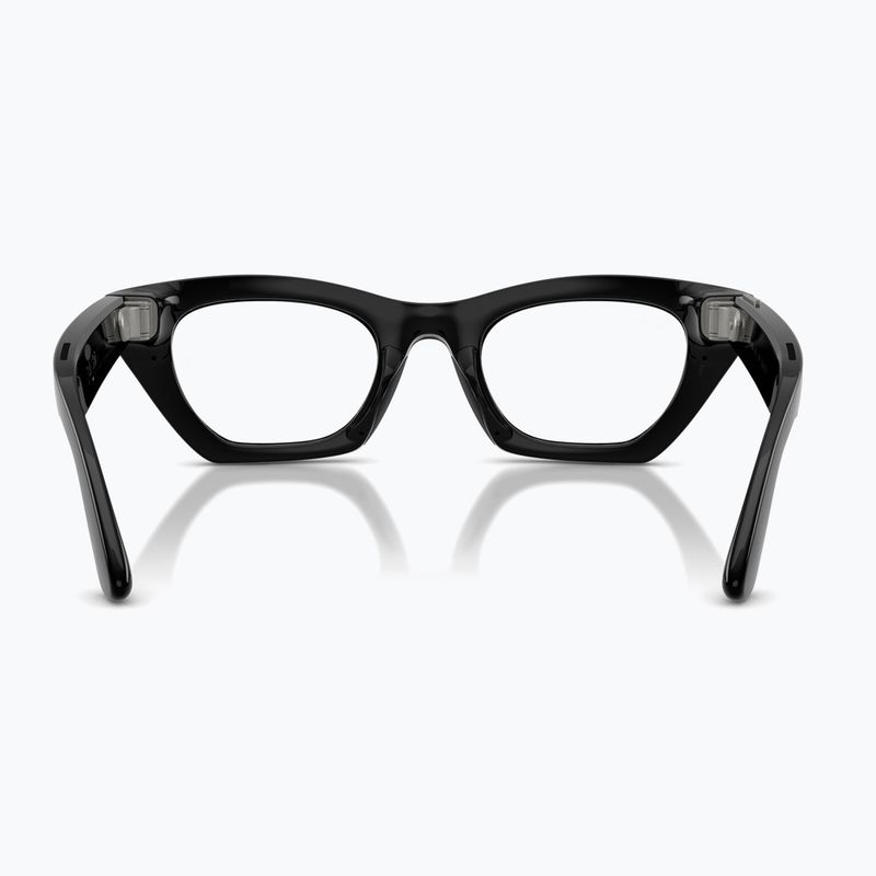 Occhiali con telecamera Ray-Ban Meta Zena shiny black/trs g. green 4