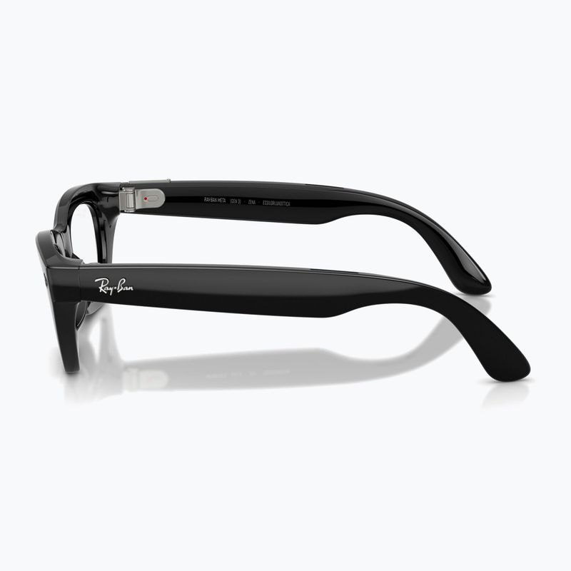 Occhiali con telecamera Ray-Ban Meta Zena shiny black/trs g. green 5